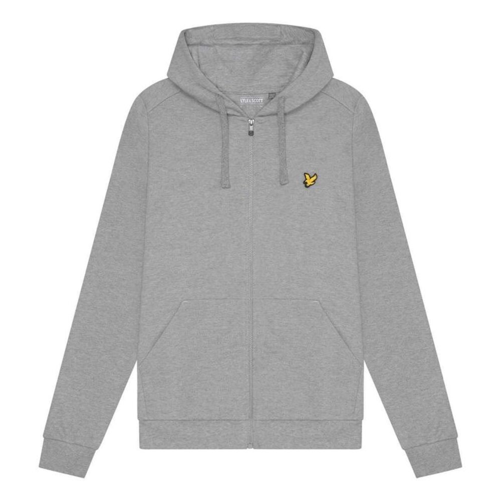 Lyle & Scott Mens Sports Full Zip Hoodie / Gray